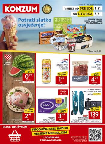 Konzum katalog - 01.07.2026. - 07.07.2026.