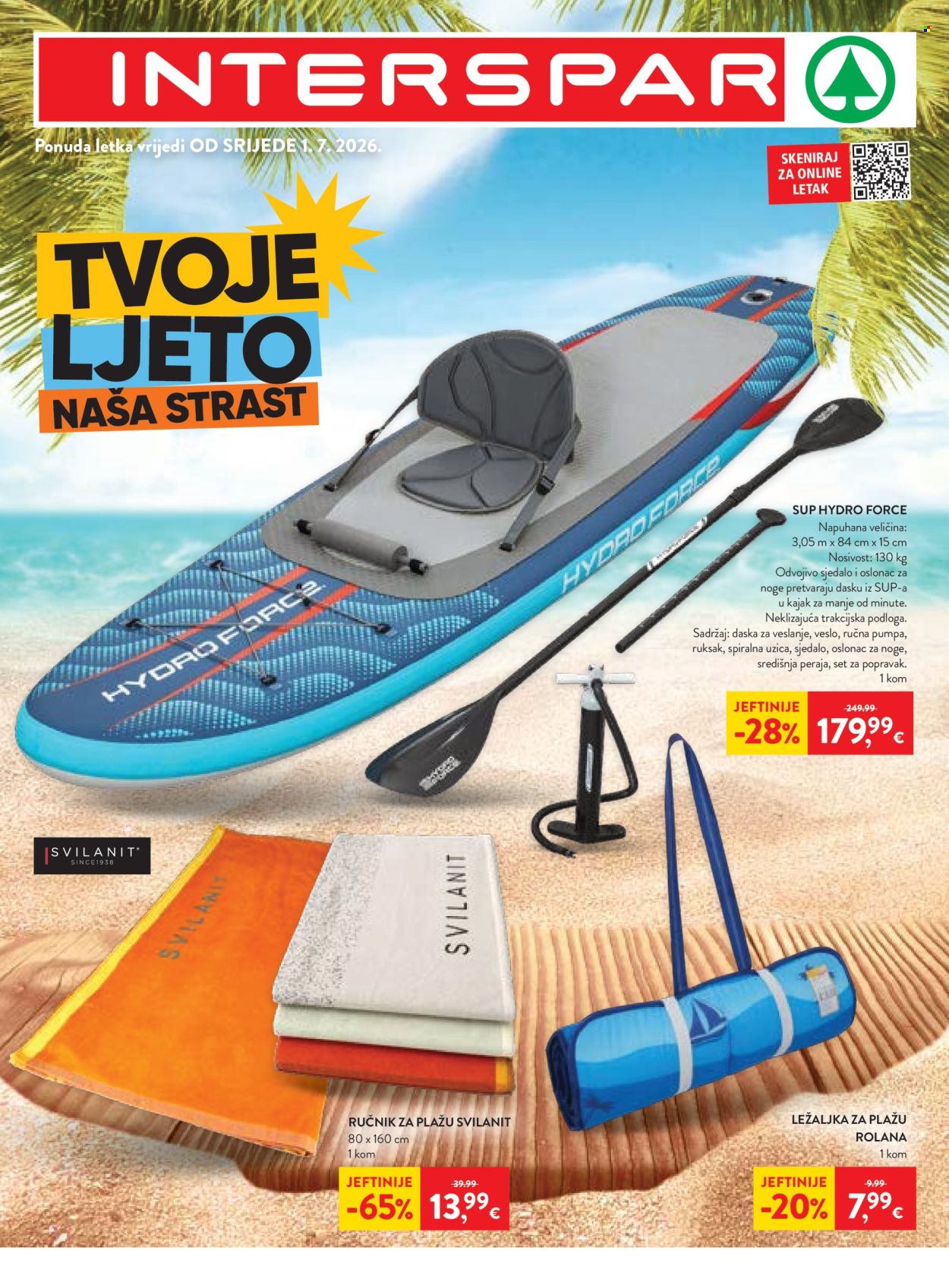 INTERSPAR katalog - 01.07.2026. - 14.07.2026. Stranica 1