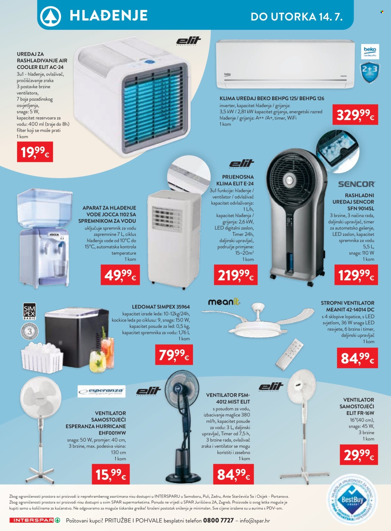 INTERSPAR katalog - 01.07.2026. - 14.07.2026. Stranica 8