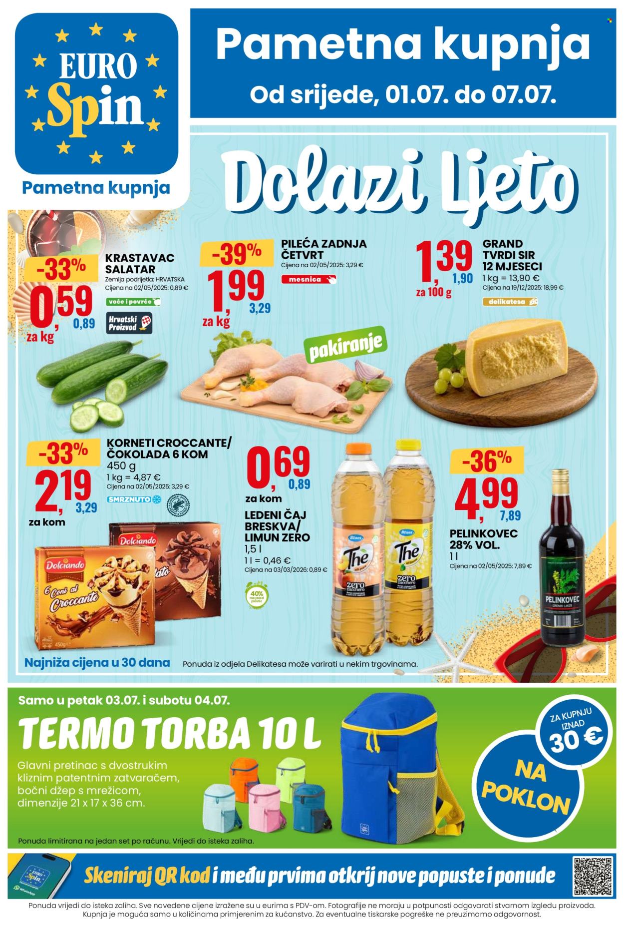 Eurospin katalog - 01.07.2026. - 07.07.2026. Stranica 1