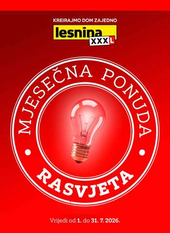 Lesnina katalog - 01.07.2026. - 31.07.2026.