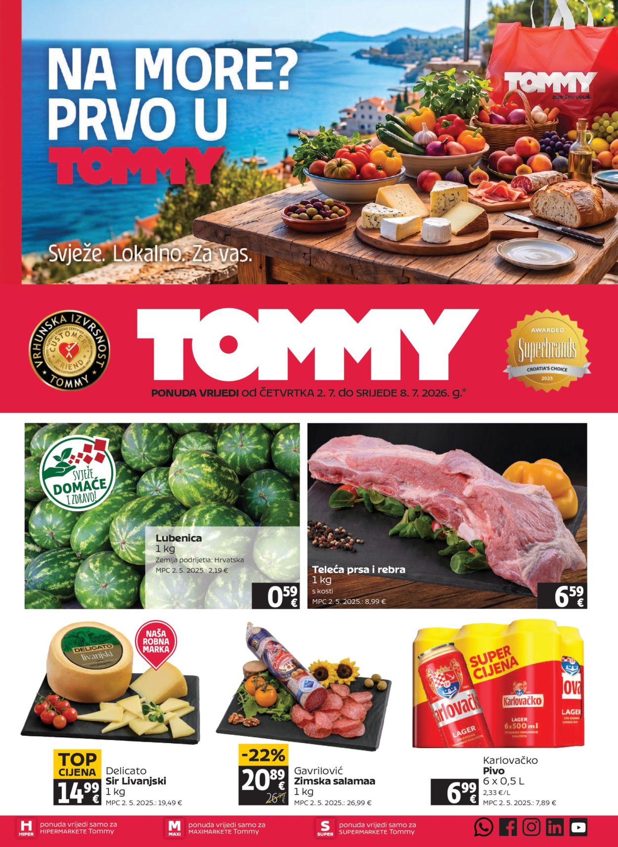 Tommy katalog - 02.07.2026. - 08.07.2026. Stranica 1