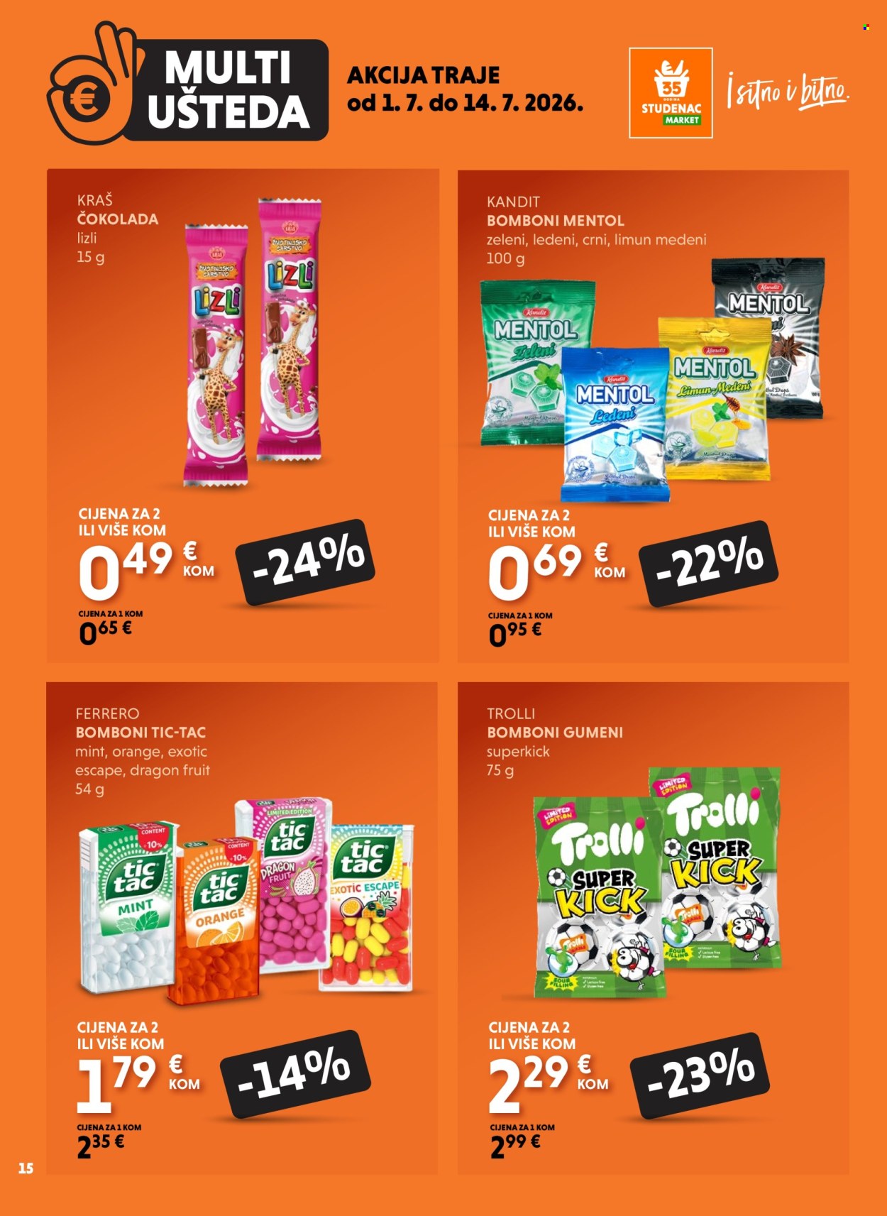 Studenac katalog - 01.07.2026. - 14.07.2026. Stranica 15