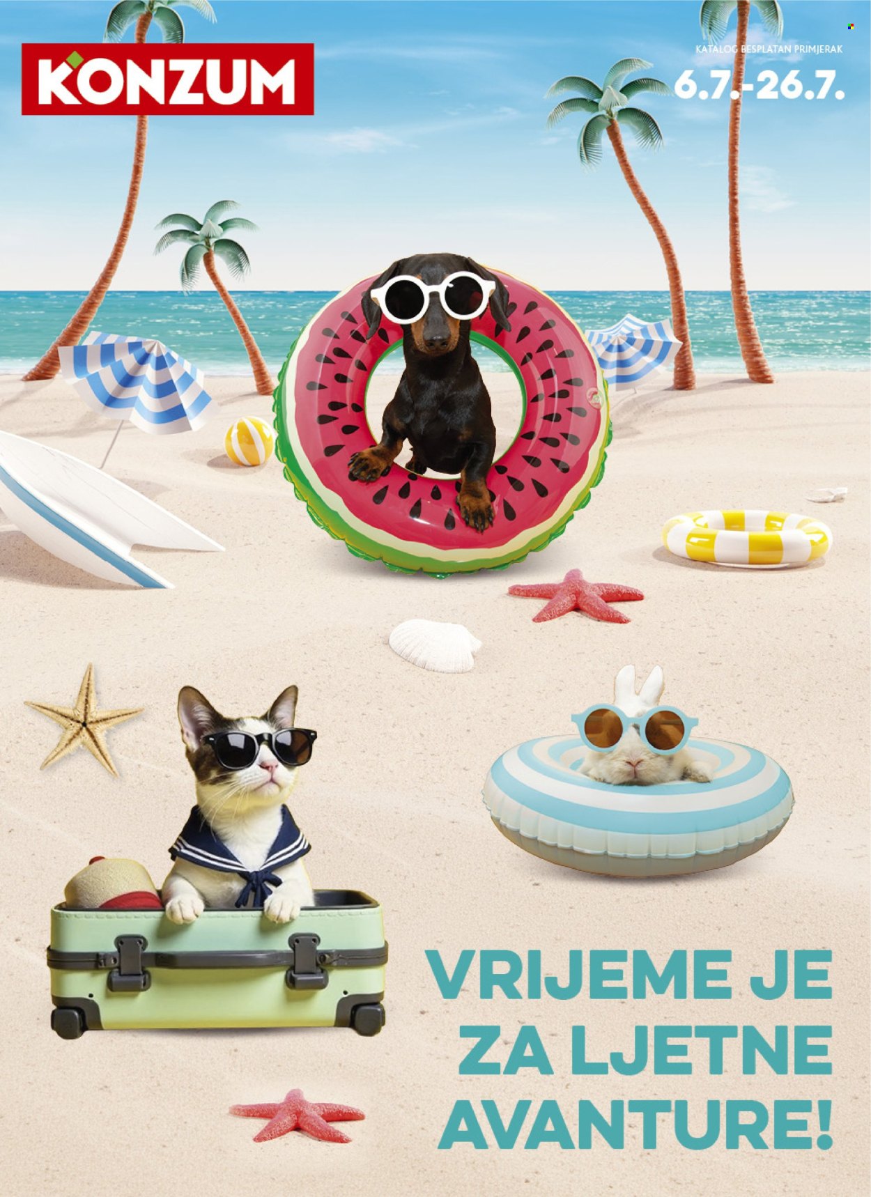 Konzum katalog - 06.07.2026. - 27.07.2026. Stranica 1
