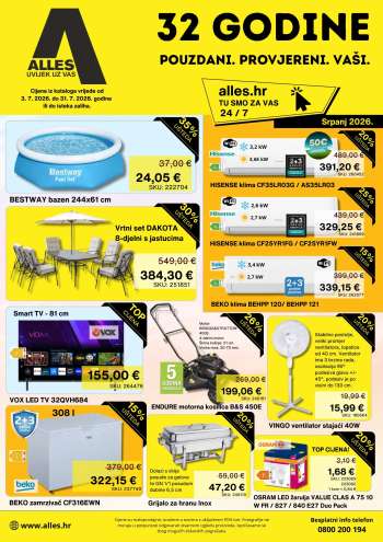 Alles katalog - 03.07.2026. - 31.07.2026.