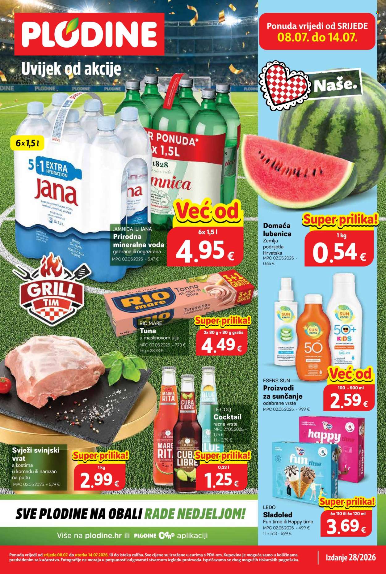 Plodine katalog - 08.07.2026. - 14.07.2026. Stranica 1