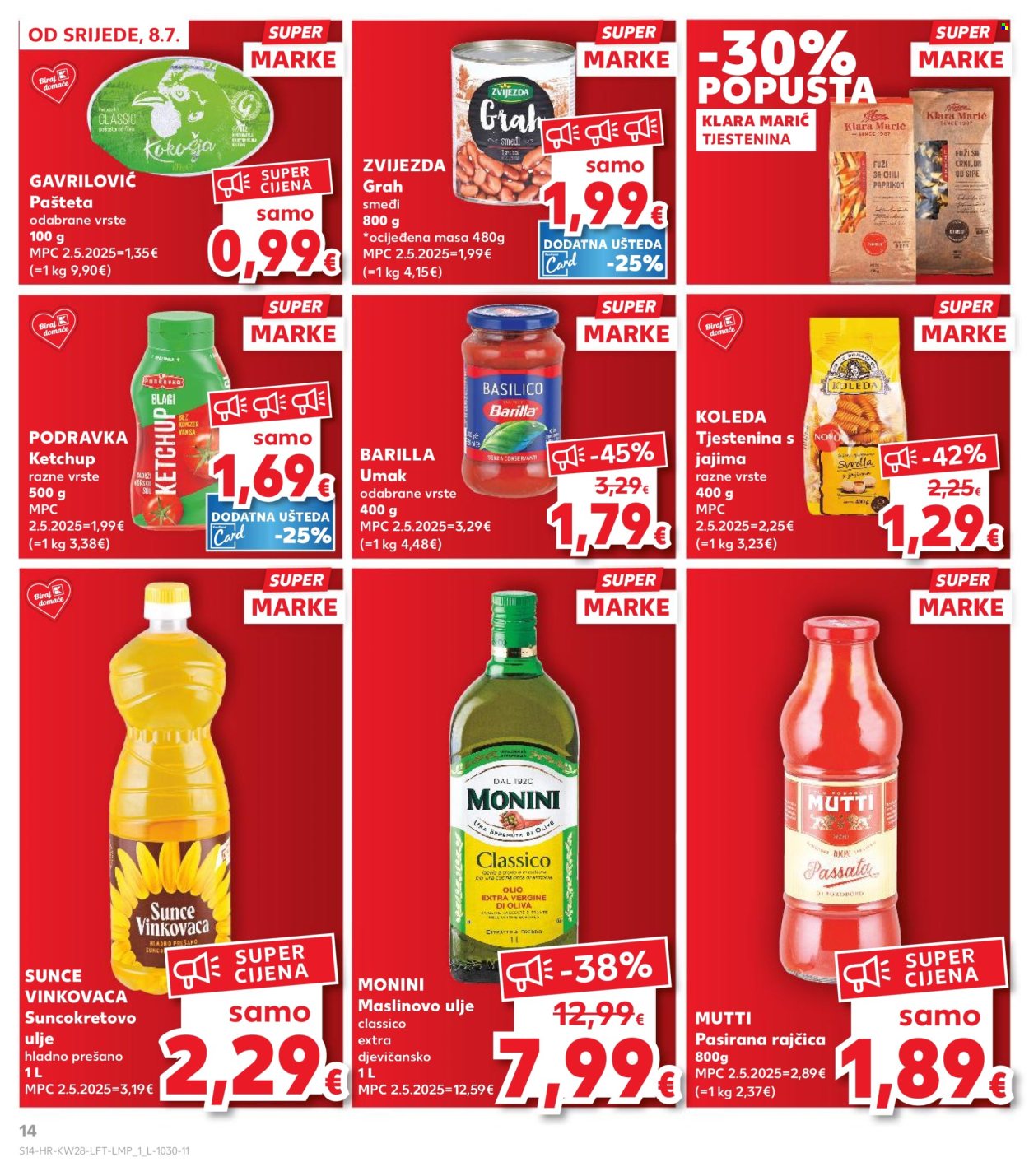 Kaufland katalog - 08.07.2026. - 14.07.2026. Stranica 14