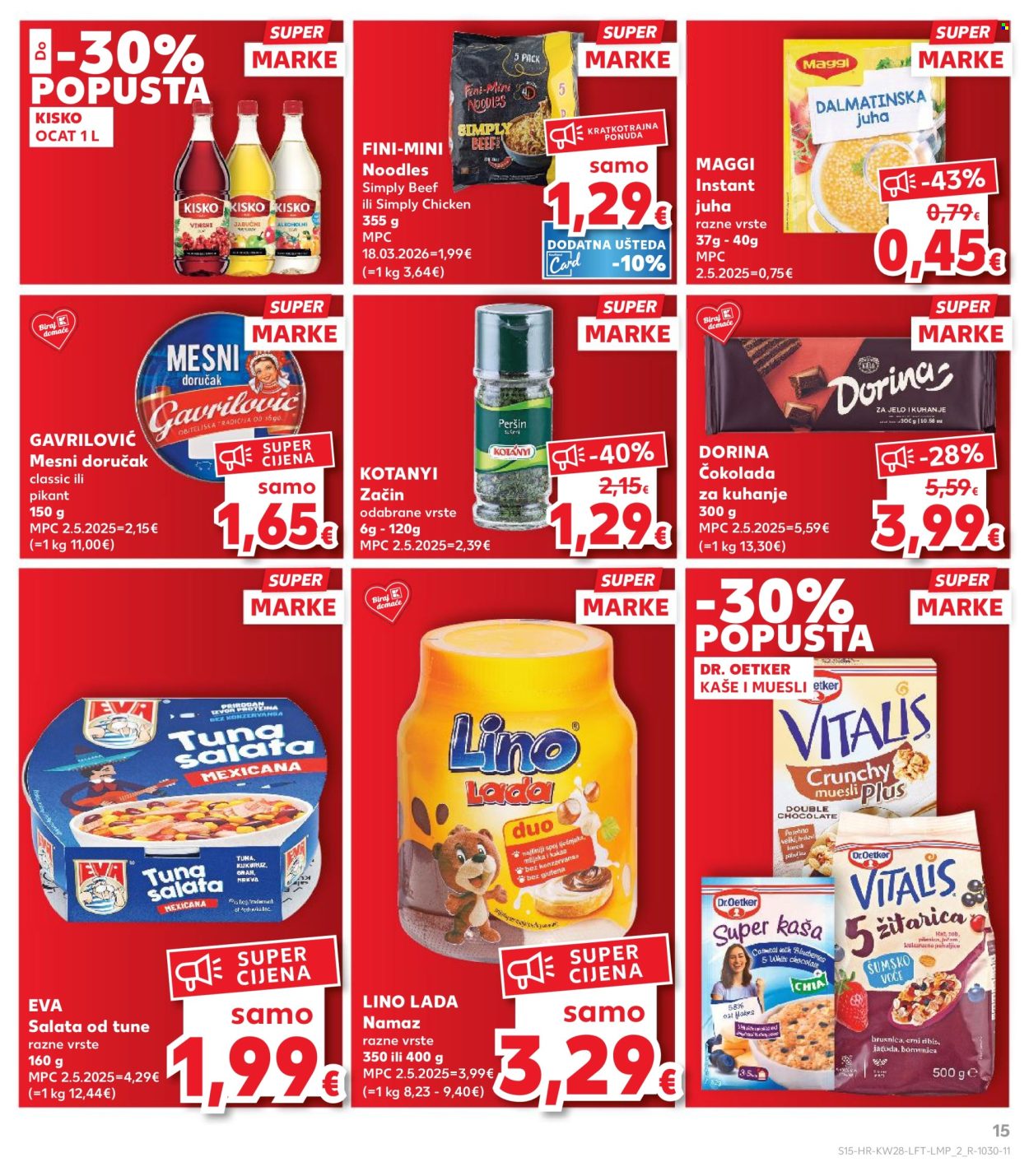 Kaufland katalog - 08.07.2026. - 14.07.2026. Stranica 15