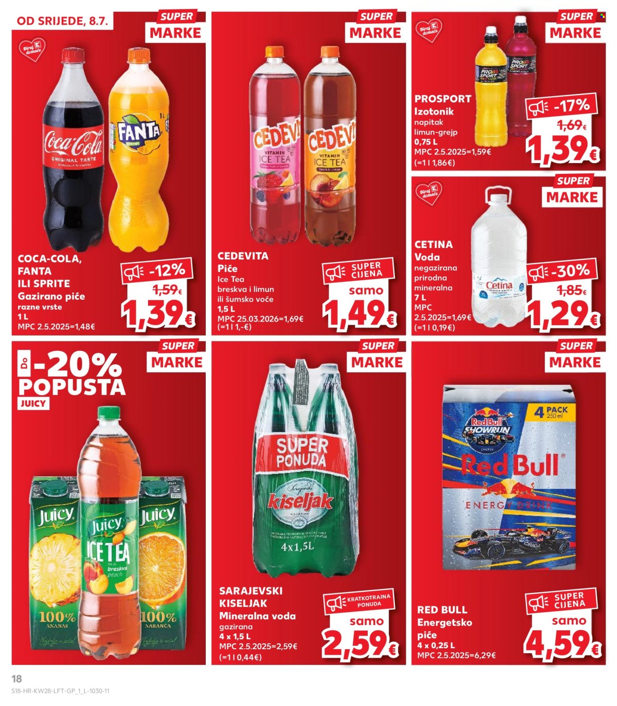 Kaufland katalog - 08.07.2026. - 14.07.2026. Stranica 18