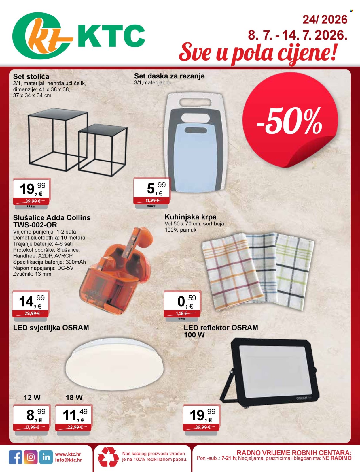KTC katalog - 08.07.2026. - 14.07.2026. Stranica 1