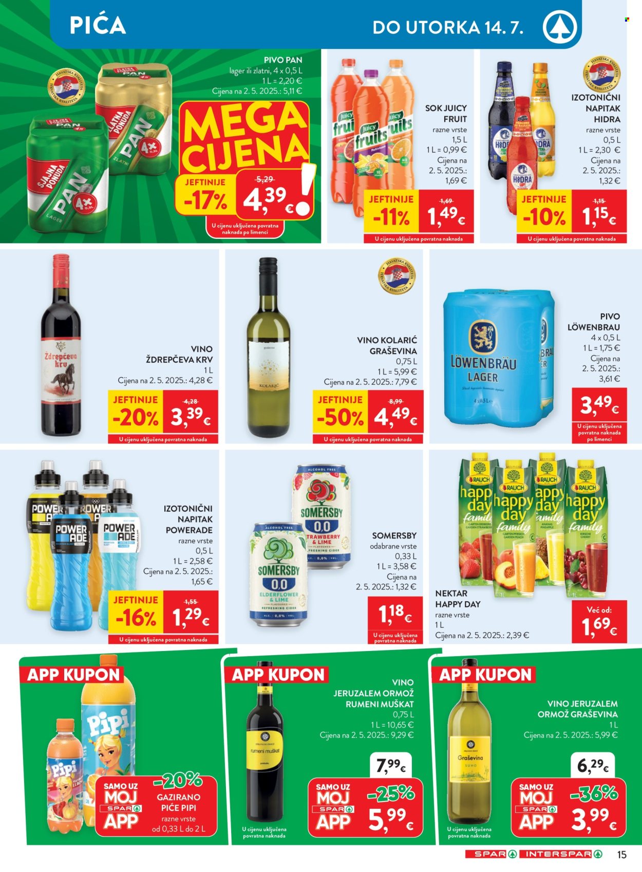 INTERSPAR katalog - 08.07.2026. - 14.07.2026. Stranica 29