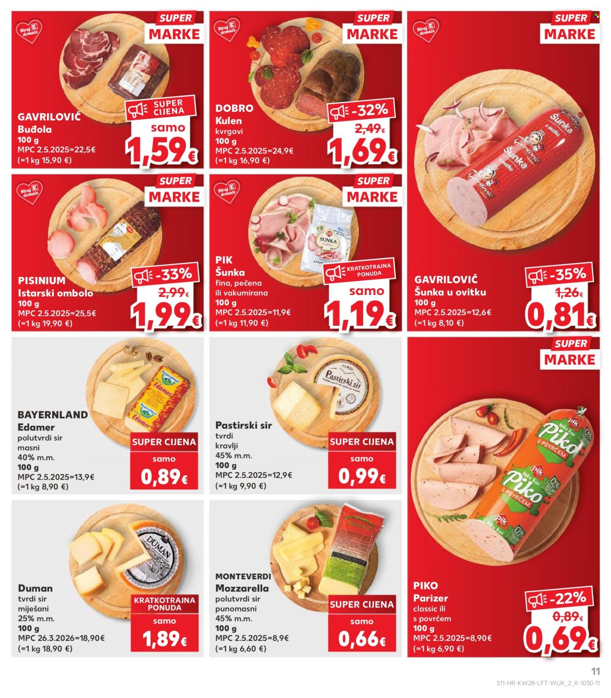 Kaufland katalog - 08.07.2026. - 14.07.2026. Stranica 11