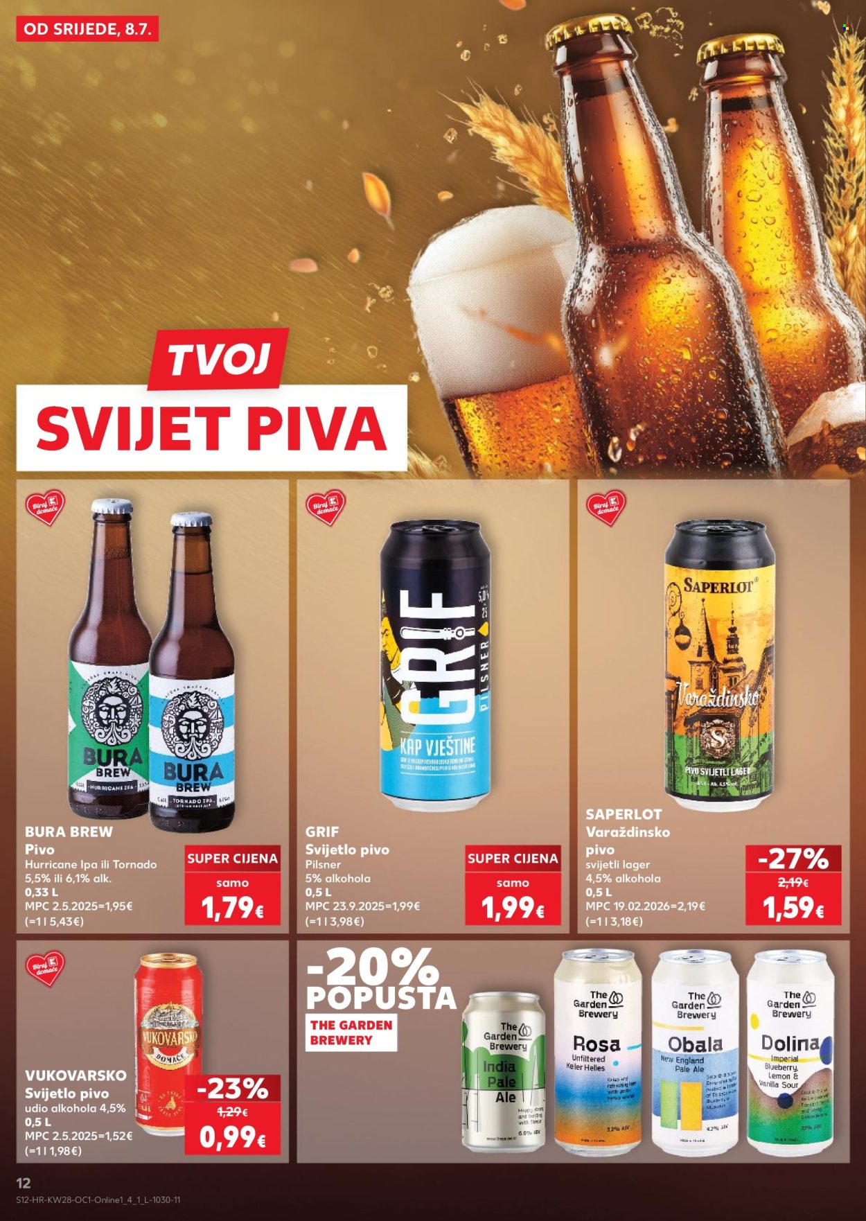 Kaufland katalog - 08.07.2026. - 14.07.2026. Stranica 12