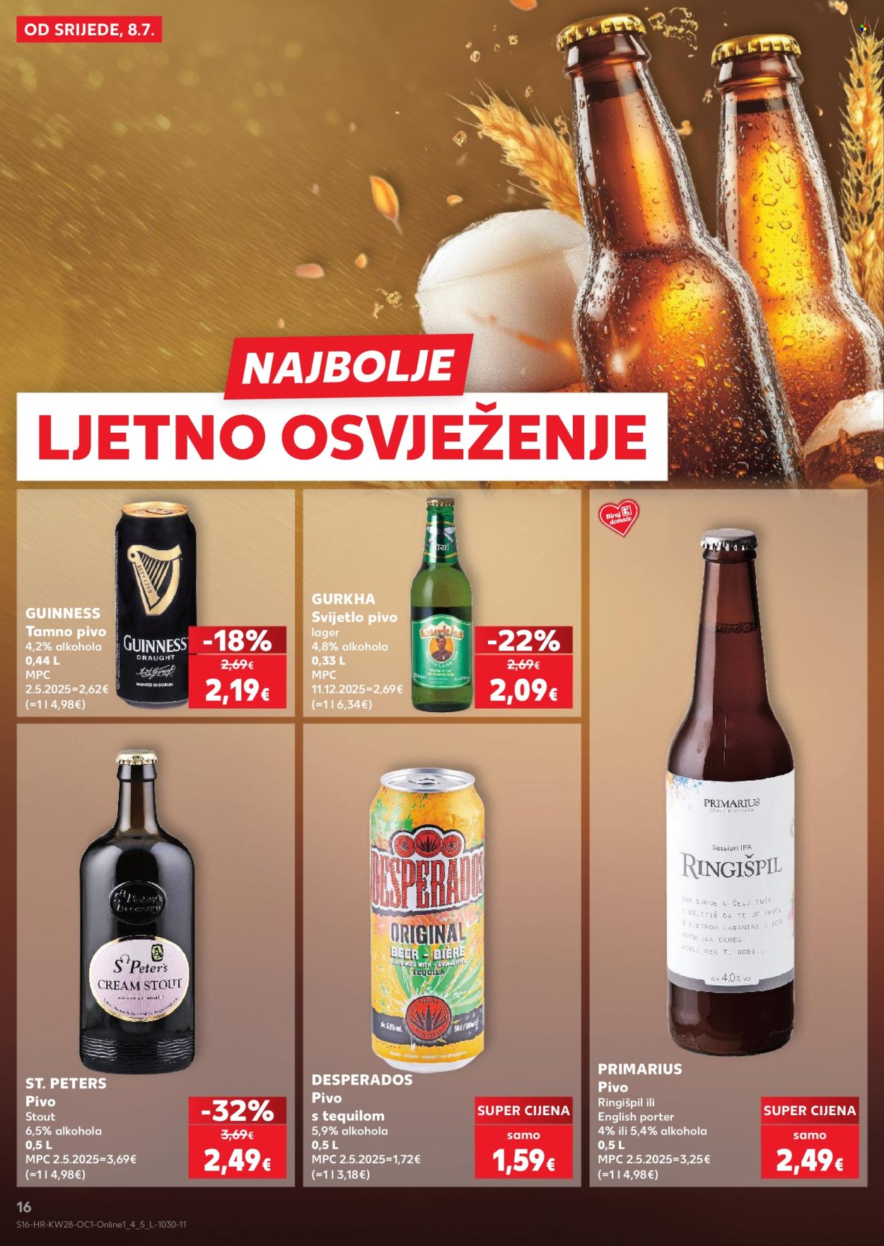 Kaufland katalog - 08.07.2026. - 14.07.2026. Stranica 16