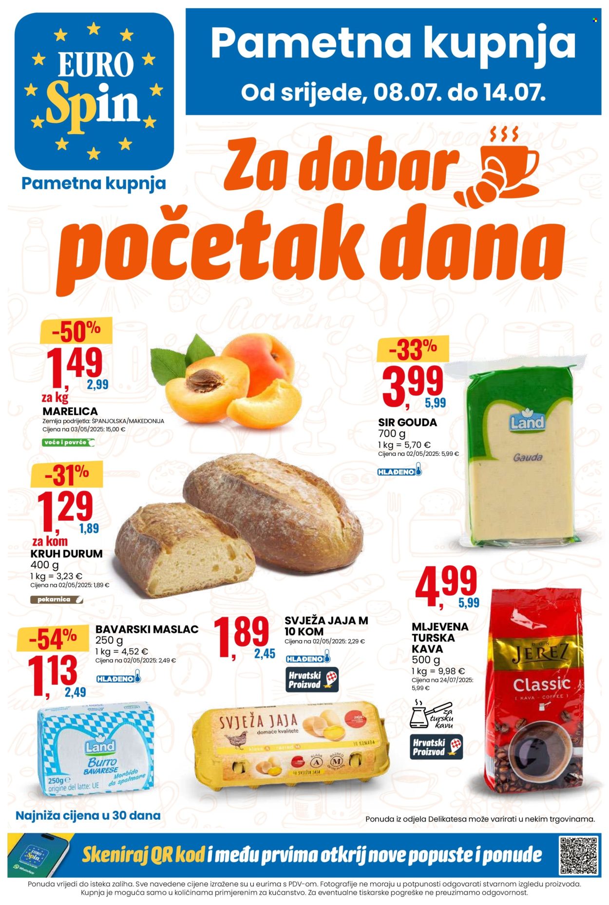 Eurospin katalog - 08.07.2026. - 14.07.2026. Stranica 1