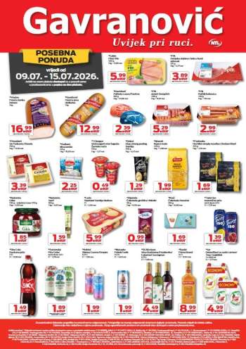 Gavranović katalog - 09.07.2026. - 15.07.2026.