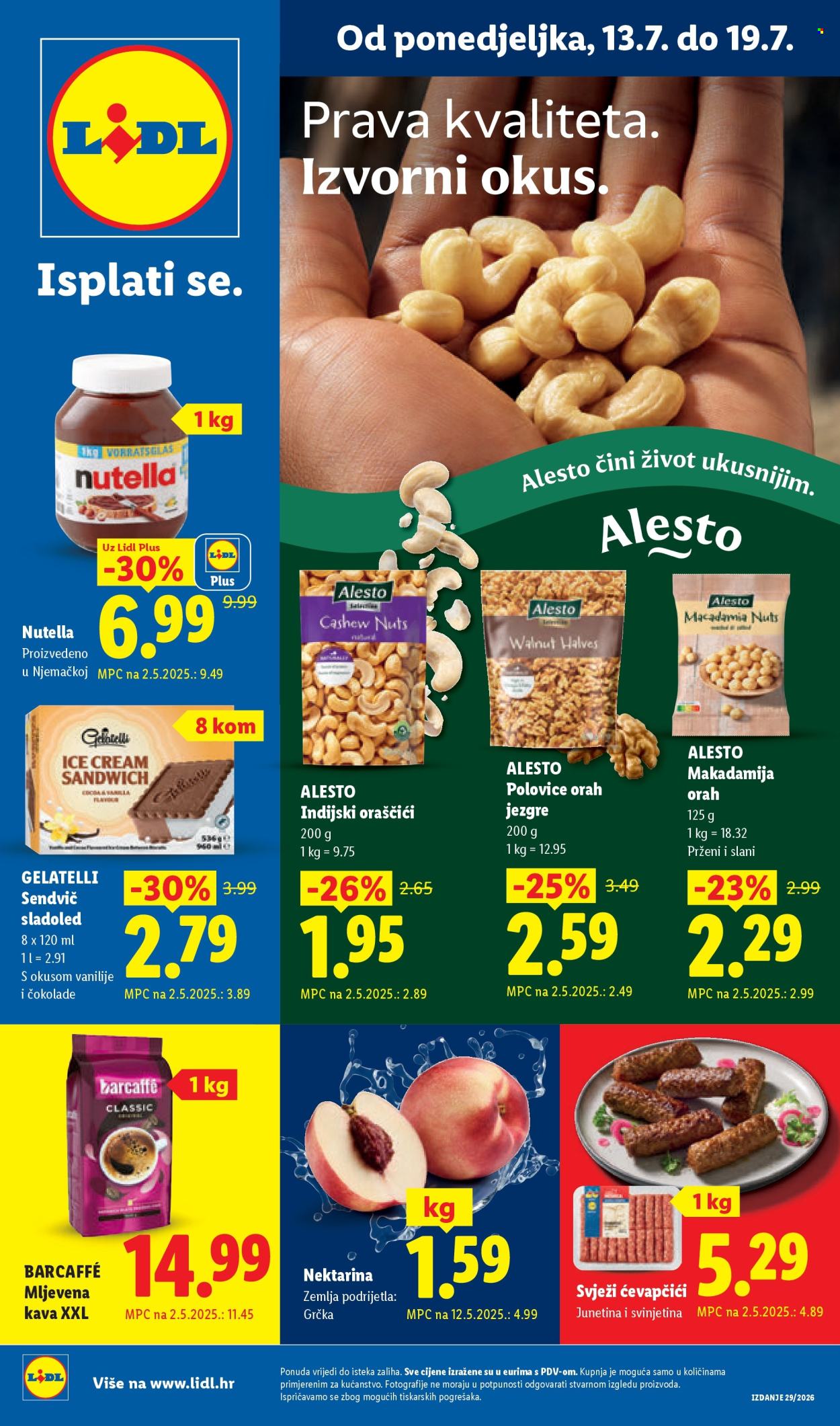 Lidl katalog - 13.07.2026. - 19.07.2026. Stranica 1