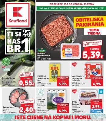 Kaufland katalog - 15.07.2026. - 21.07.2026.