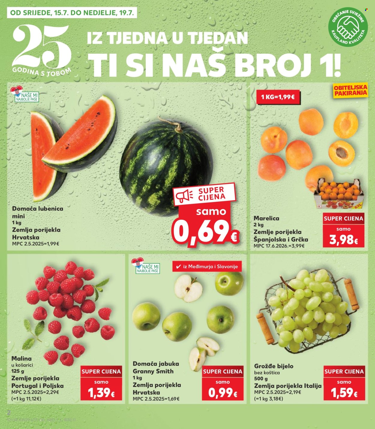 Kaufland katalog - 15.07.2026. - 21.07.2026. Stranica 2