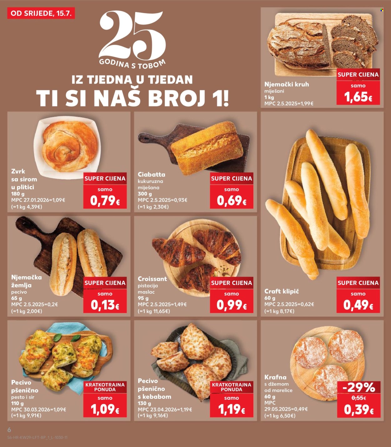 Kaufland katalog - 15.07.2026. - 21.07.2026. Stranica 6