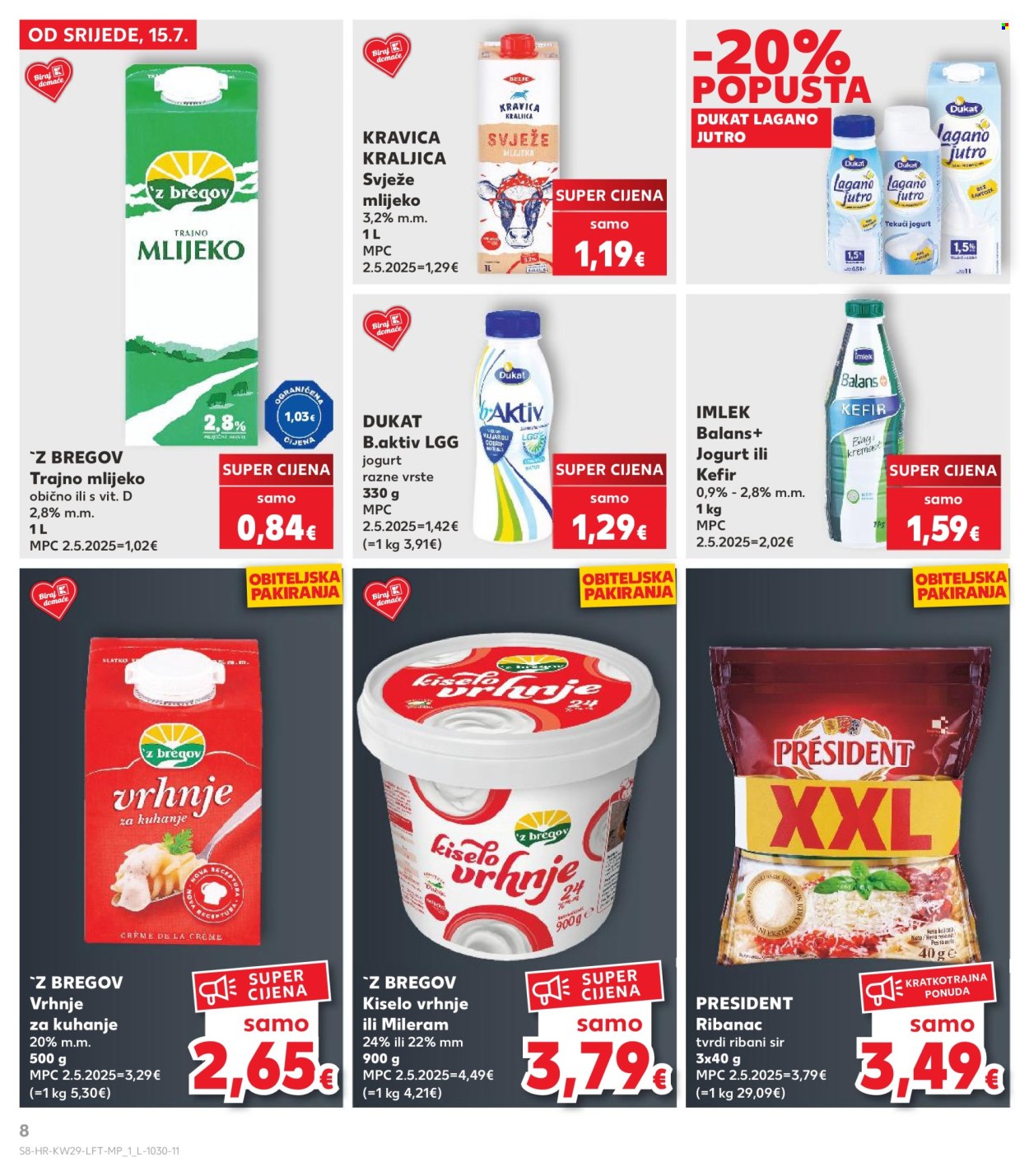 Kaufland katalog - 15.07.2026. - 21.07.2026. Stranica 8