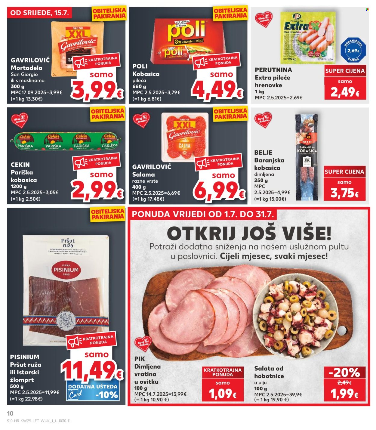 Kaufland katalog - 15.07.2026. - 21.07.2026. Stranica 10