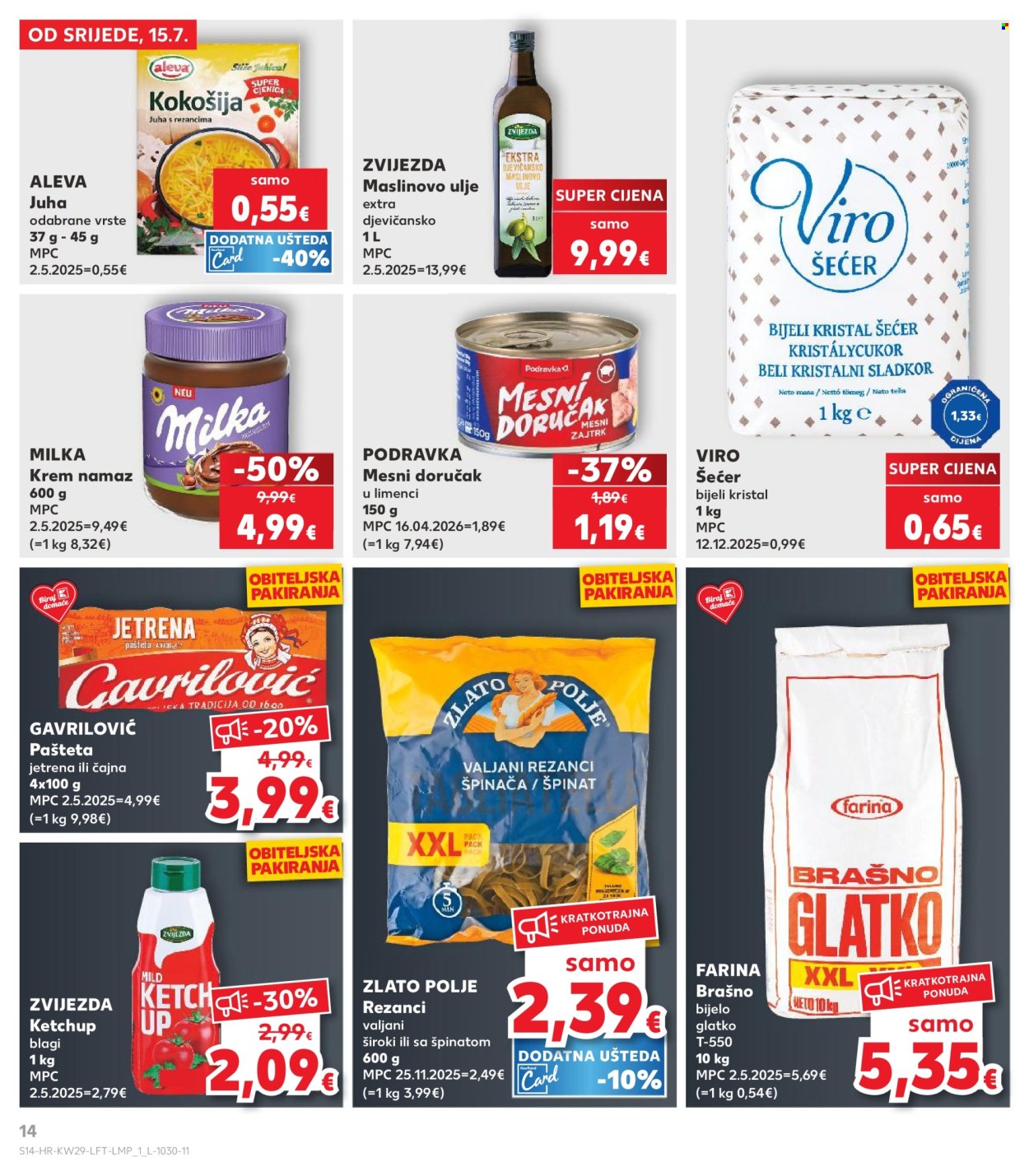 Kaufland katalog - 15.07.2026. - 21.07.2026. Stranica 14