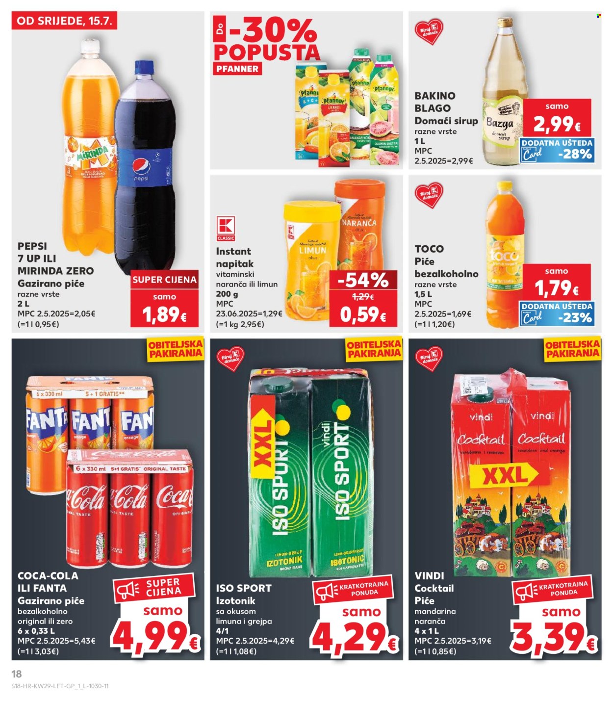 Kaufland katalog - 15.07.2026. - 21.07.2026. Stranica 18