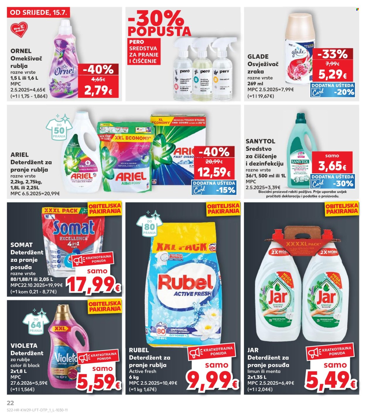 Kaufland katalog - 15.07.2026. - 21.07.2026. Stranica 22