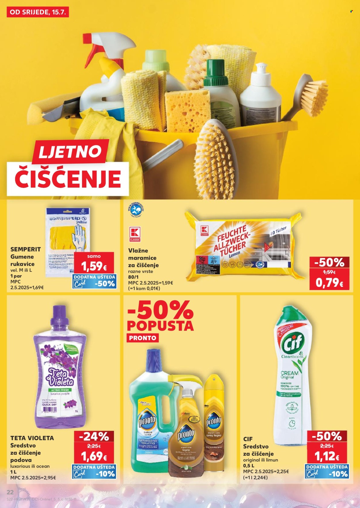 Kaufland katalog - 15.07.2026. - 21.07.2026. Stranica 22