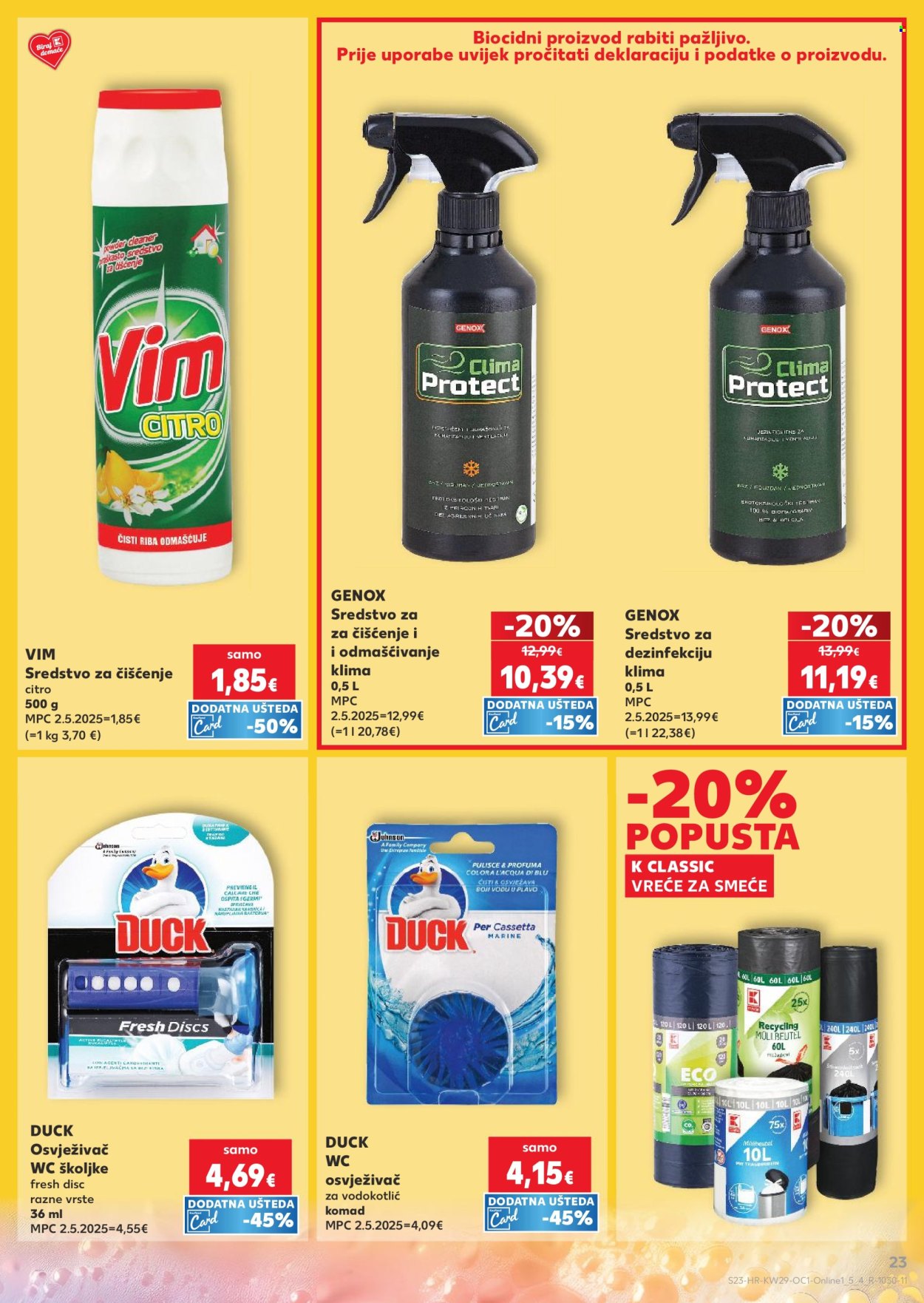 Kaufland katalog - 15.07.2026. - 21.07.2026. Stranica 23