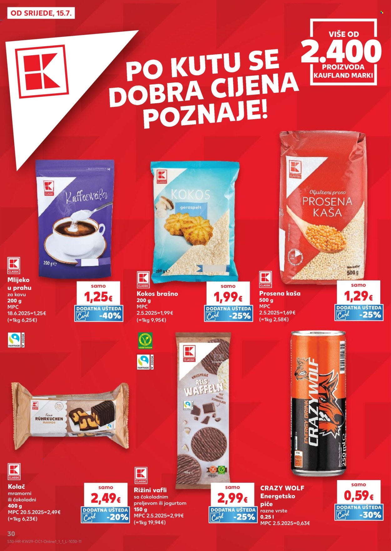 Kaufland katalog - 15.07.2026. - 21.07.2026. Stranica 30