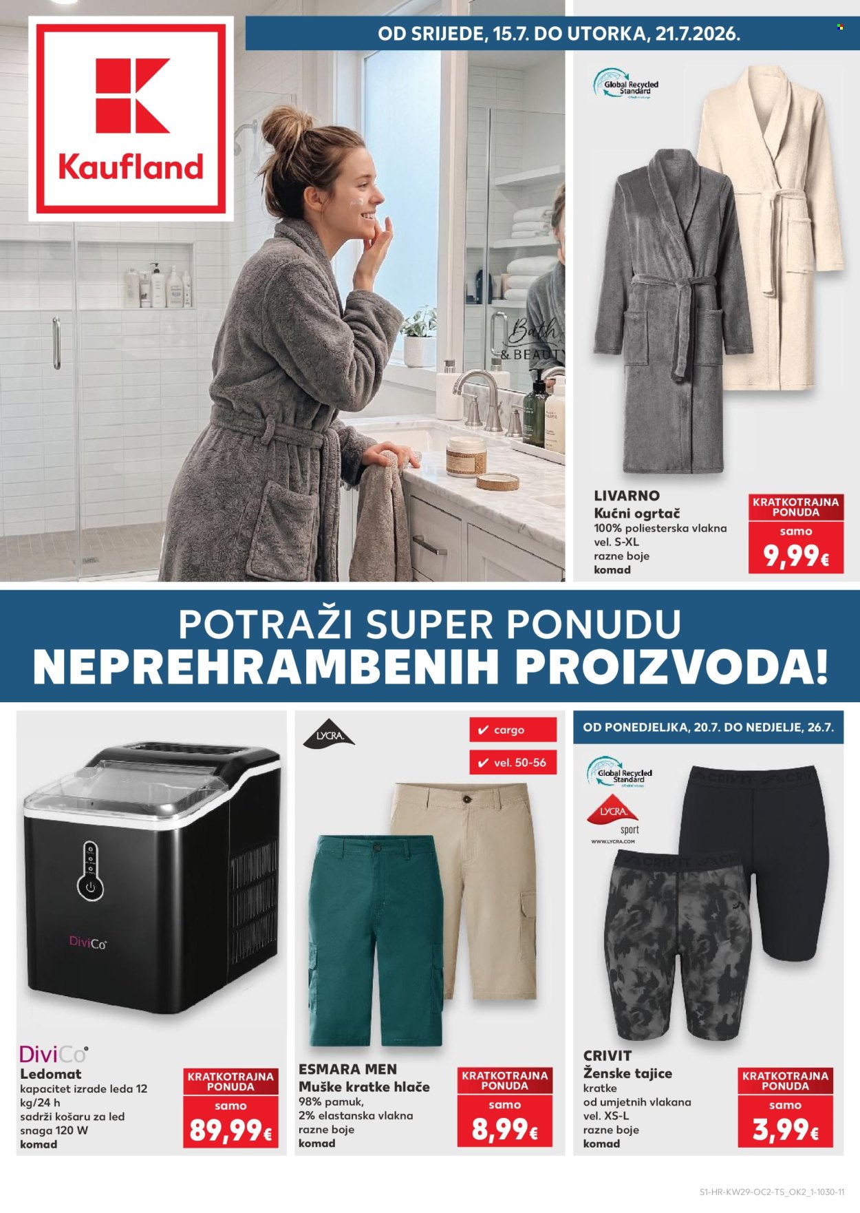 Kaufland katalog - 15.07.2026. - 21.07.2026. Stranica 1