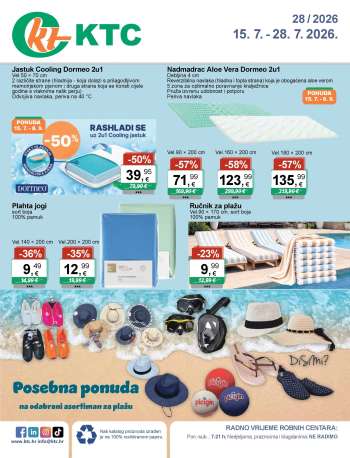 KTC katalog - 15.07.2026. - 28.07.2026.