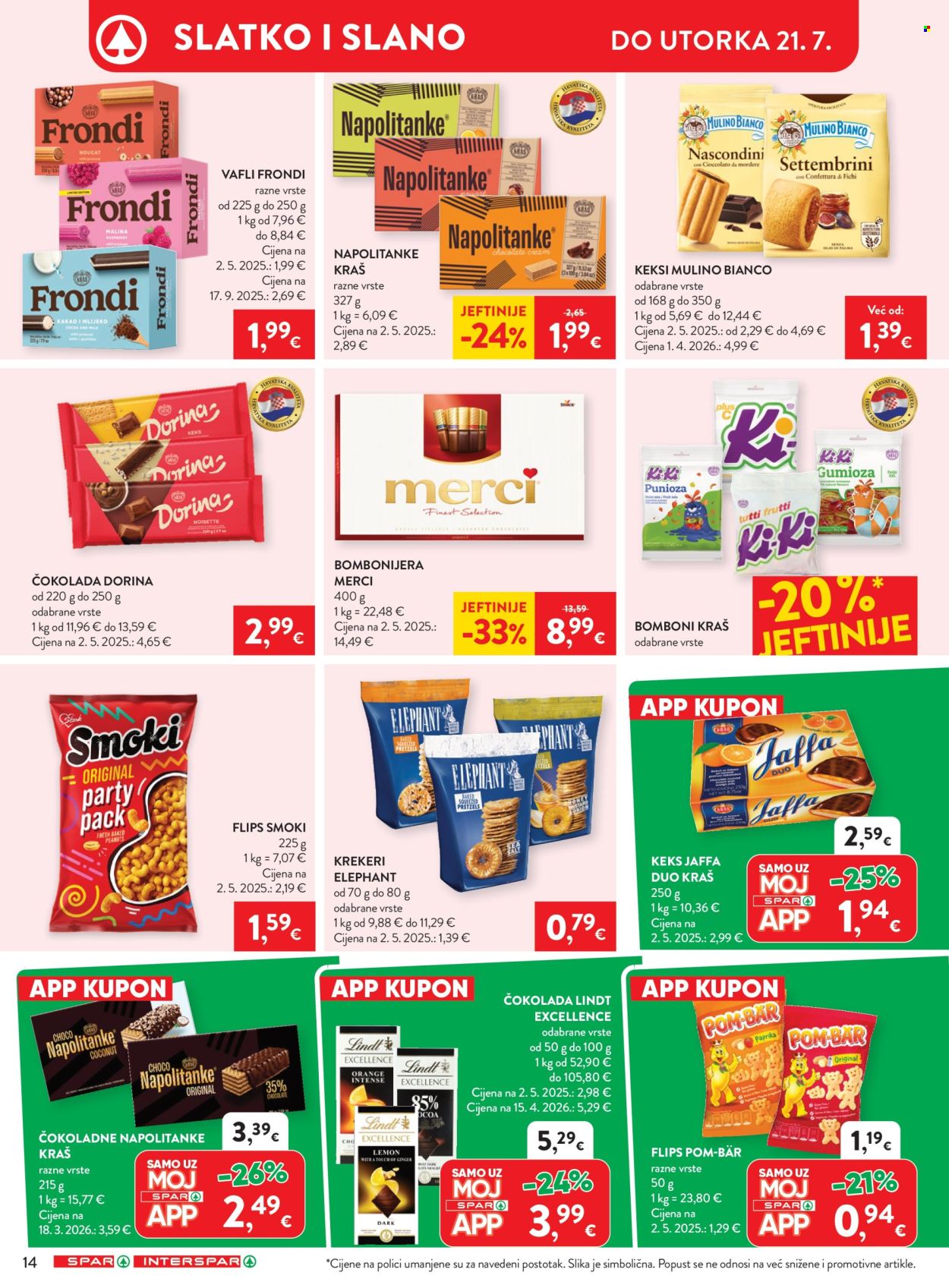 SPAR katalog - 15.07.2026. - 21.07.2026. Stranica 19