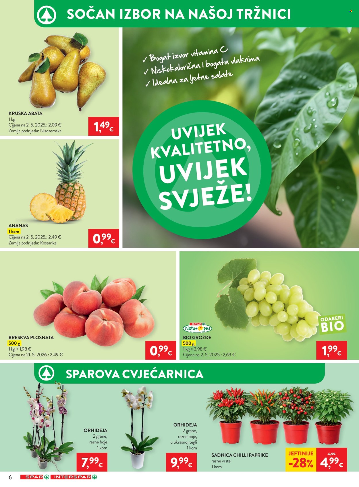INTERSPAR katalog - 15.07.2026. - 21.07.2026. Stranica 6