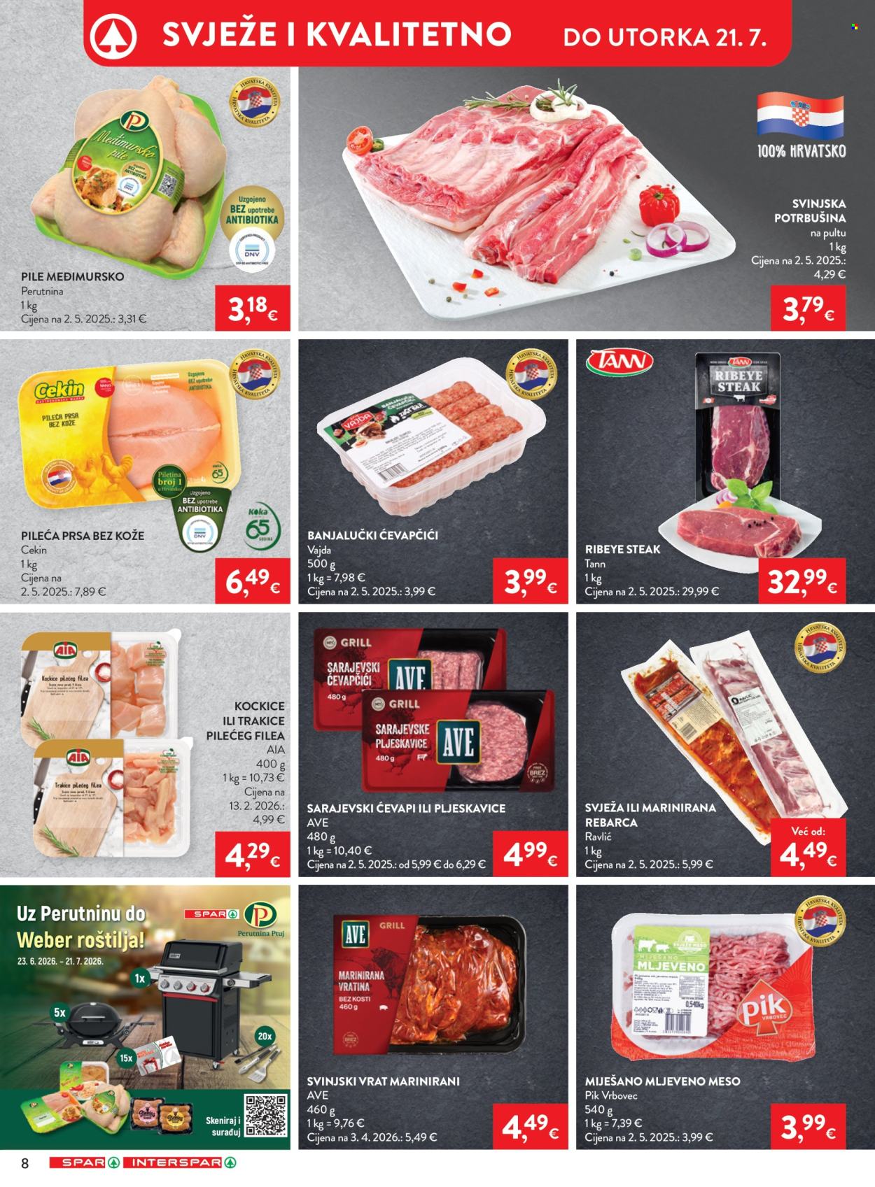 INTERSPAR katalog - 15.07.2026. - 21.07.2026. Stranica 8