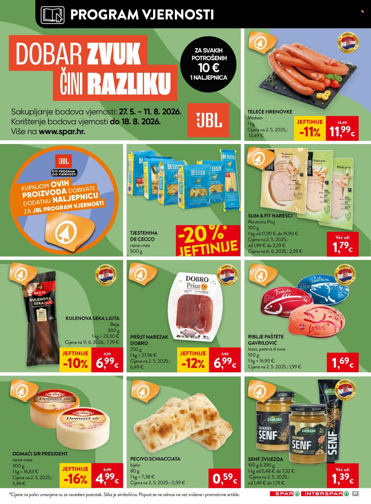 INTERSPAR katalog - 15.07.2026. - 21.07.2026. Stranica 10