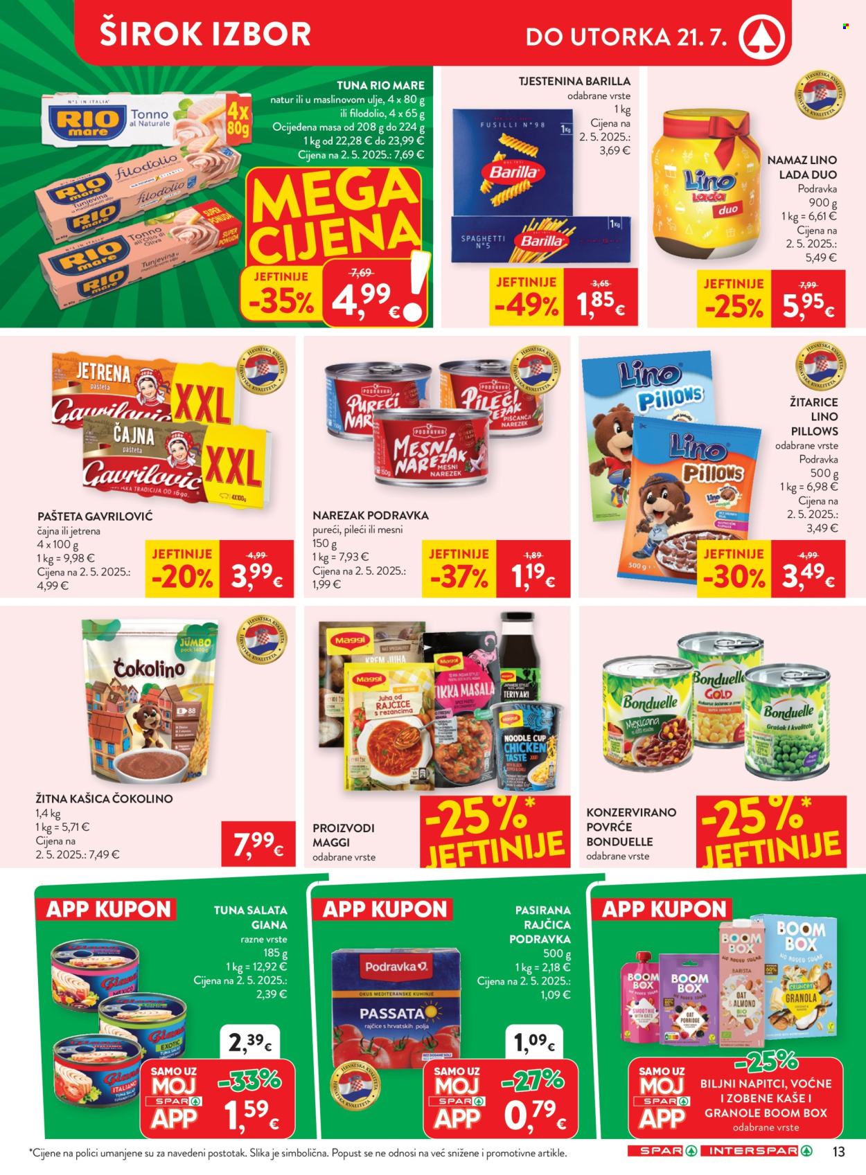 INTERSPAR katalog - 15.07.2026. - 21.07.2026. Stranica 20