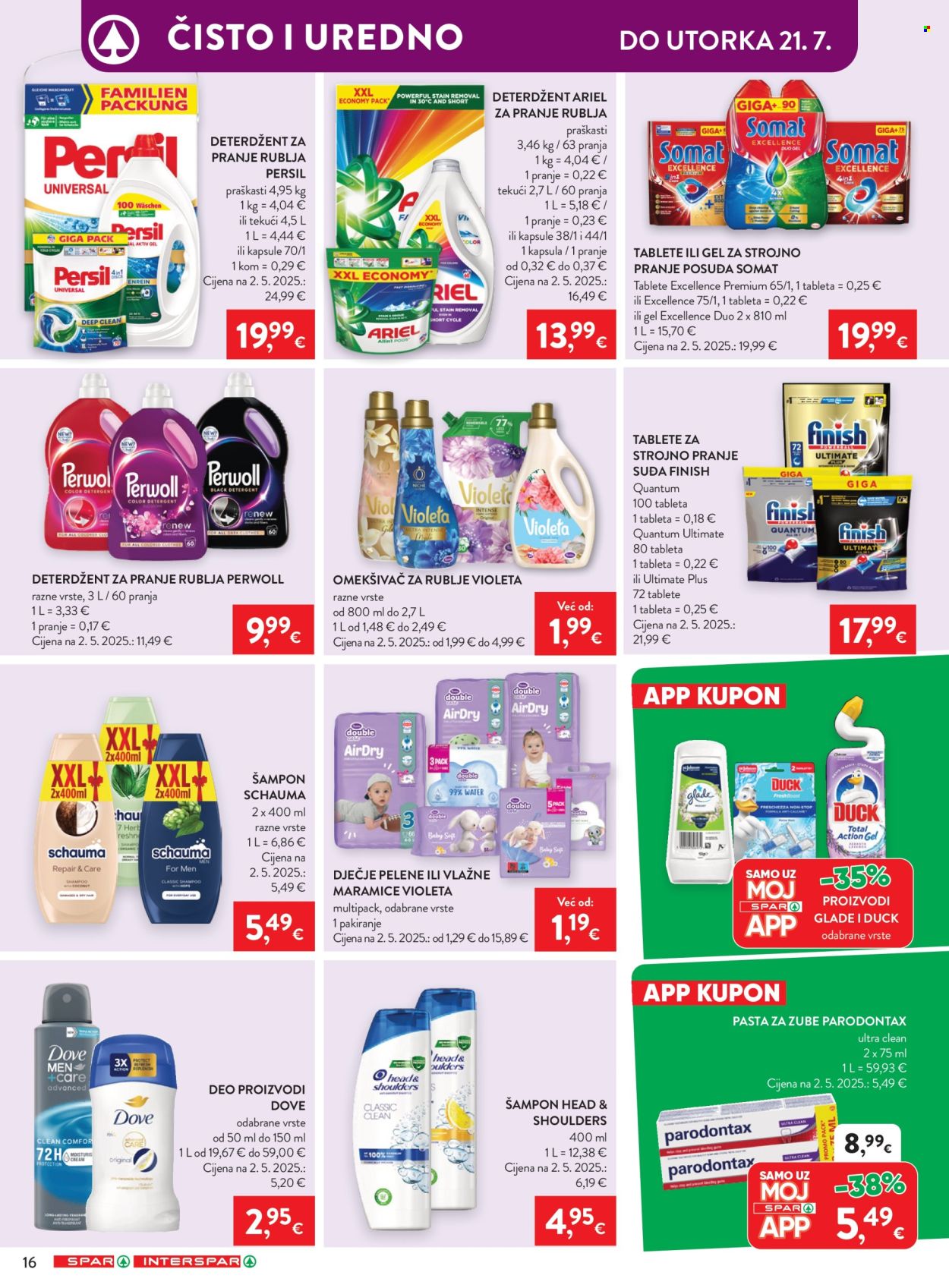 INTERSPAR katalog - 15.07.2026. - 21.07.2026. Stranica 25