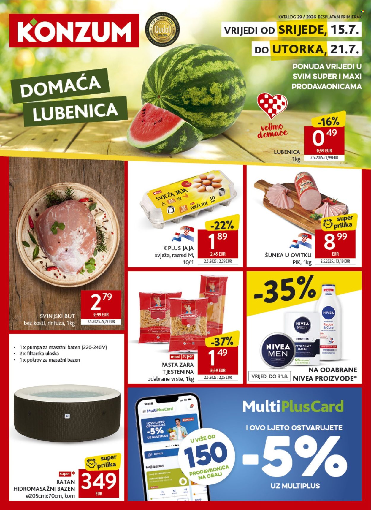 Konzum katalog - 15.07.2026. - 21.07.2026. Stranica 1