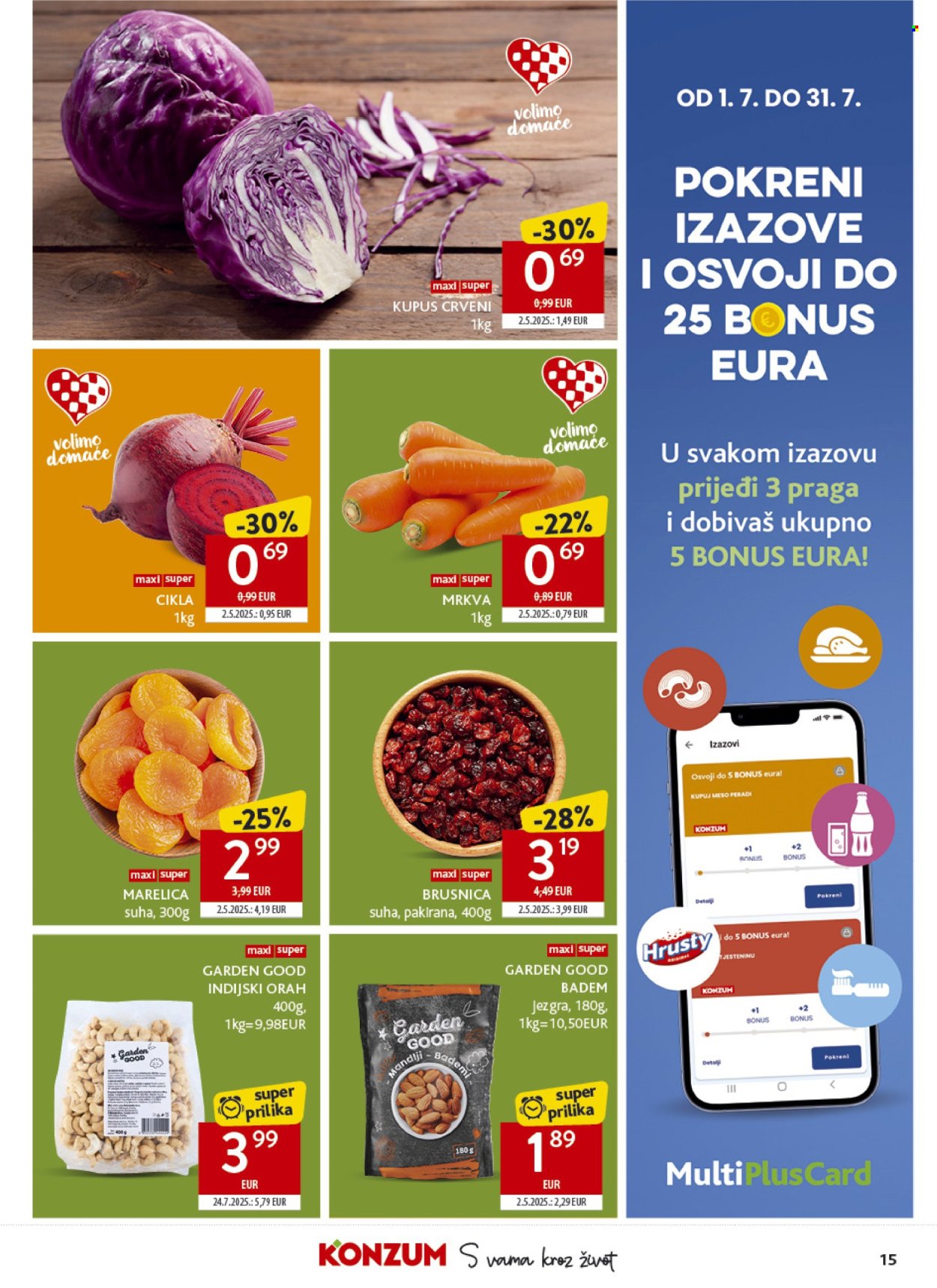 Konzum katalog - 15.07.2026. - 21.07.2026. Stranica 15