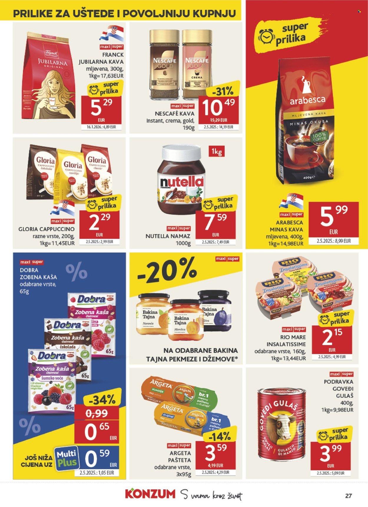 Konzum katalog - 15.07.2026. - 21.07.2026. Stranica 27