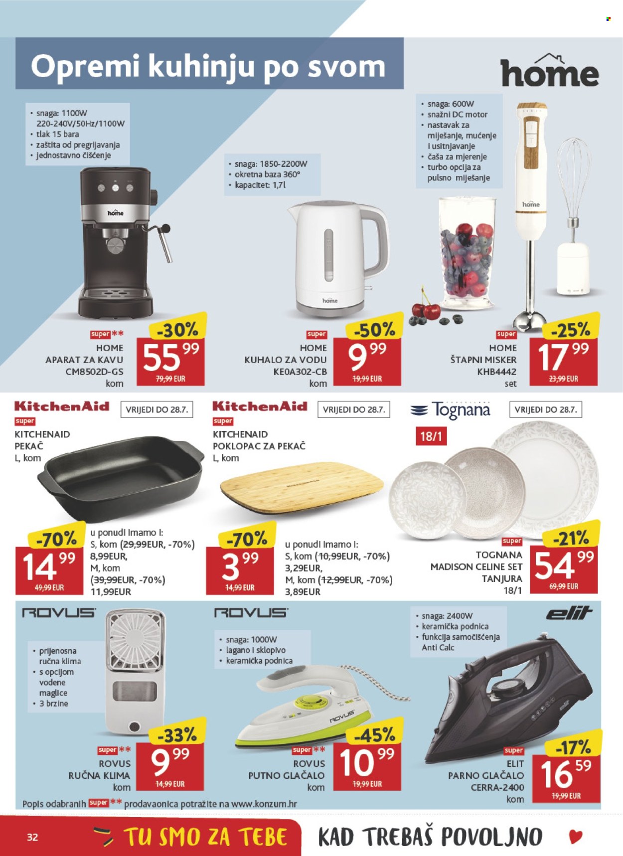 Konzum katalog - 15.07.2026. - 21.07.2026. Stranica 32