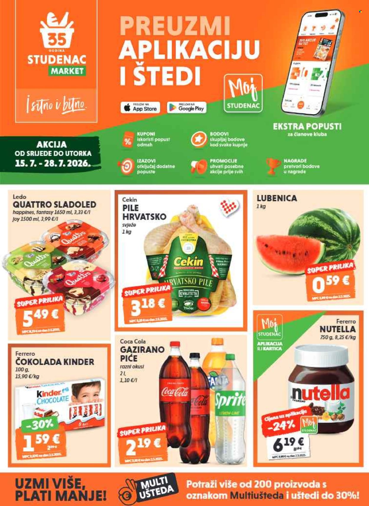 Studenac katalog - 15.07.2026. - 28.07.2026. Stranica 1