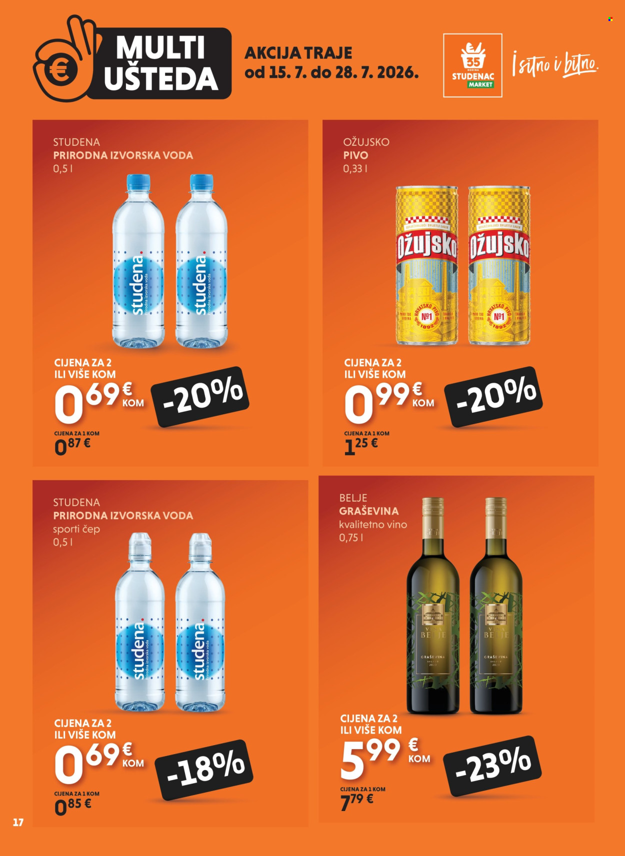 Studenac katalog - 15.07.2026. - 28.07.2026. Stranica 17