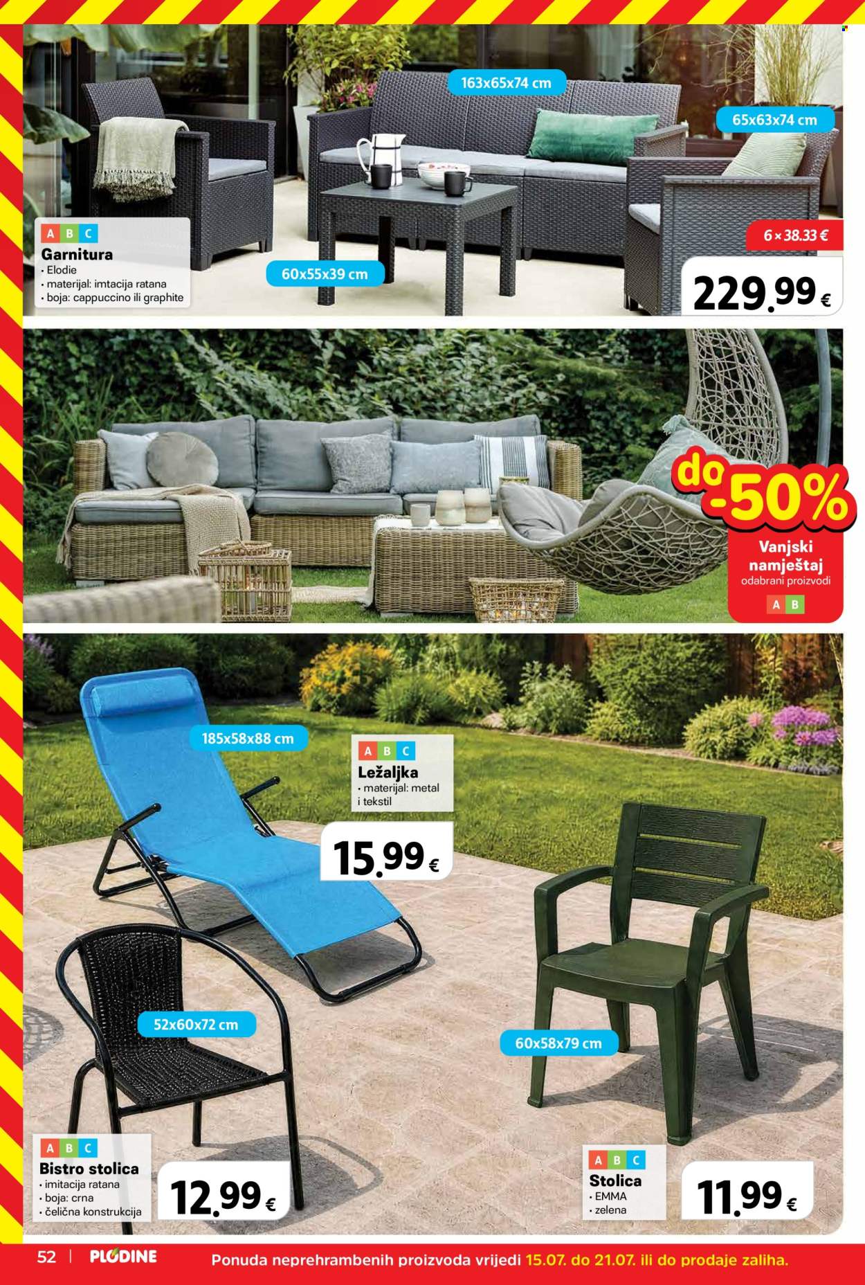 Plodine katalog - 22.07.2026. - 28.07.2026. Stranica 52