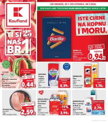 Kaufland katalog - 22.07.2026. - 28.07.2026.