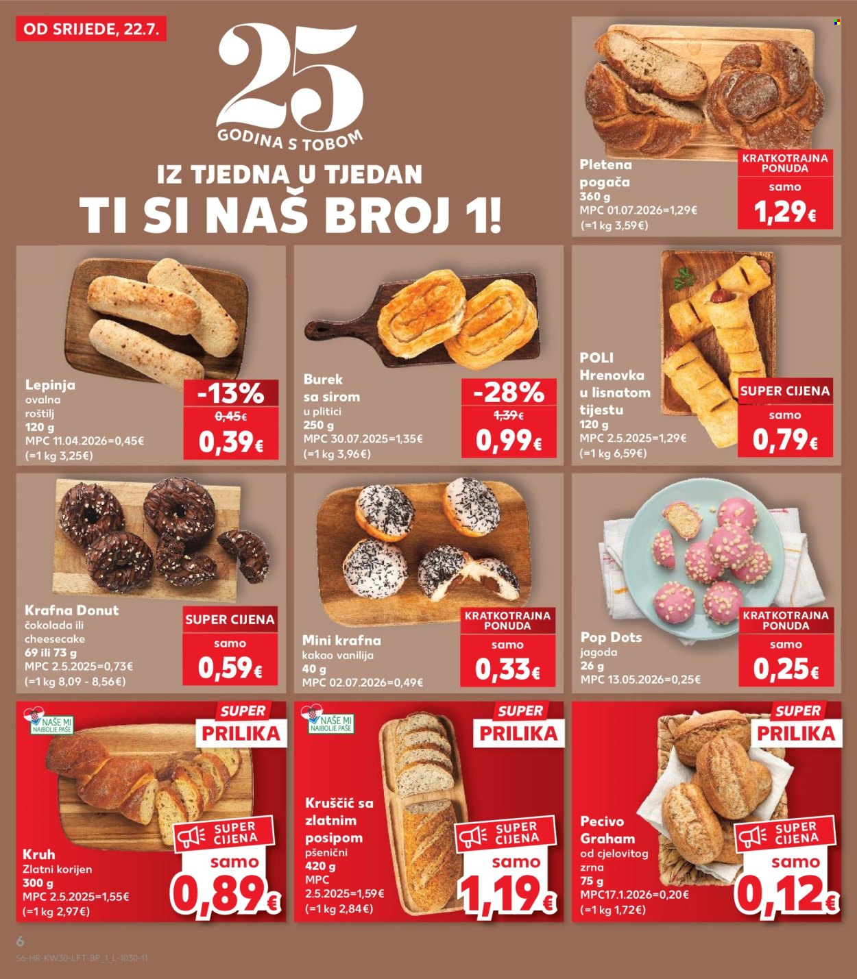 Kaufland katalog - 22.07.2026. - 28.07.2026. Stranica 6