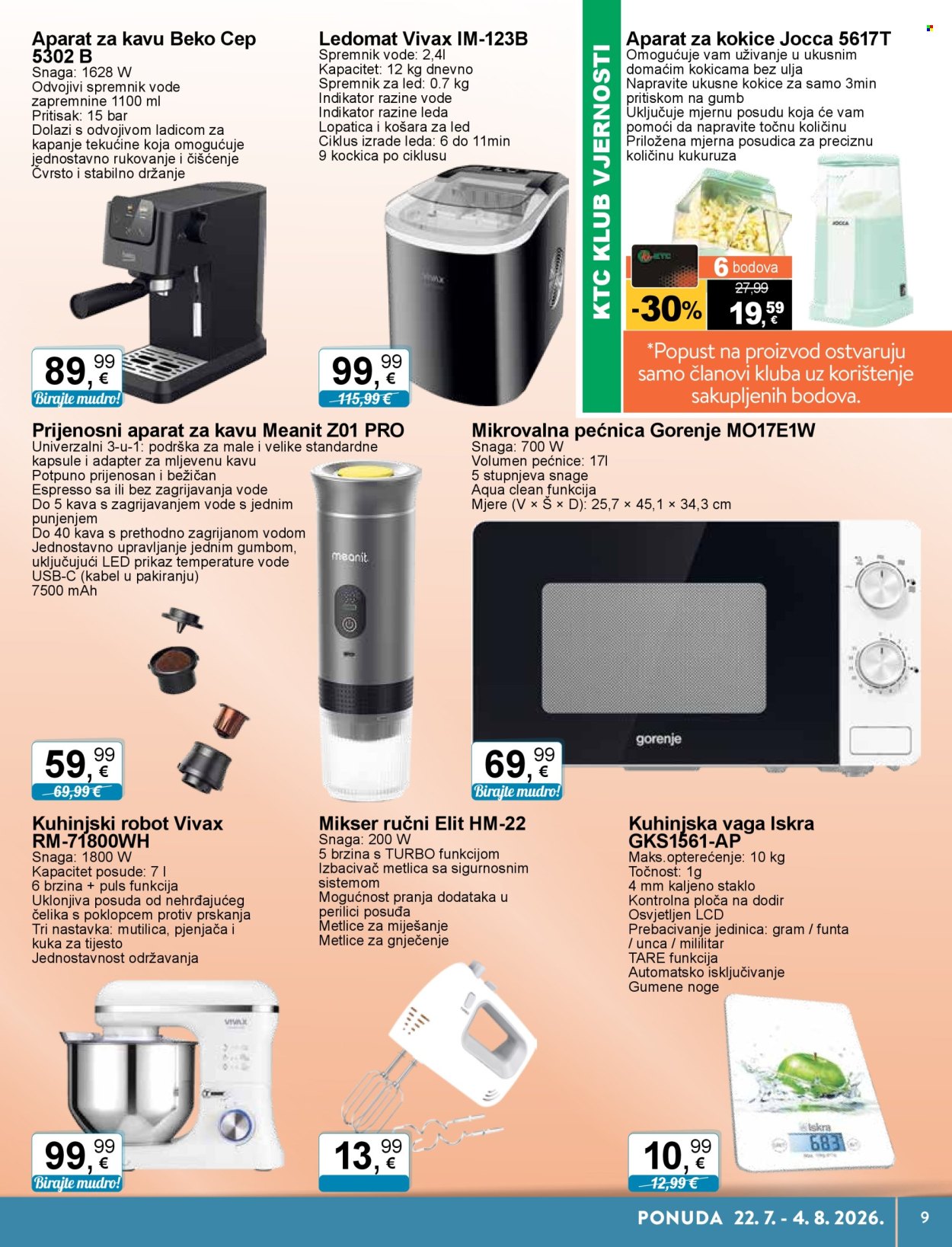 KTC katalog - 22.07.2026. - 04.08.2026. Stranica 9